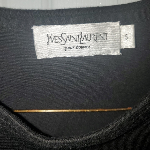 YVES SAINT LAURENT MEN'S Long Sleeve Tshirt Siz S=Med. - Picture 14 of 14